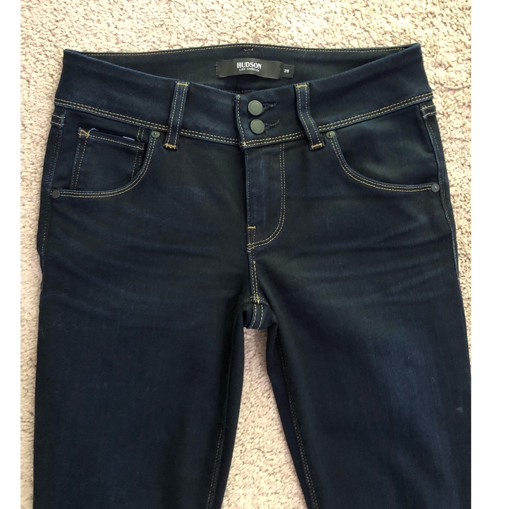 NWOT Hudson Dark Wash Boot-cut Jeans - Picture 3 of 8
